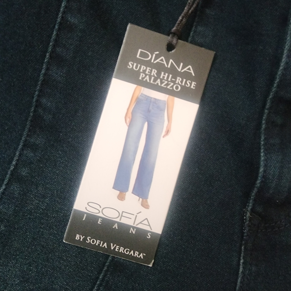 ***New***Dark Blue Denim Jeans.  Size 2 - Picture 3 of 3